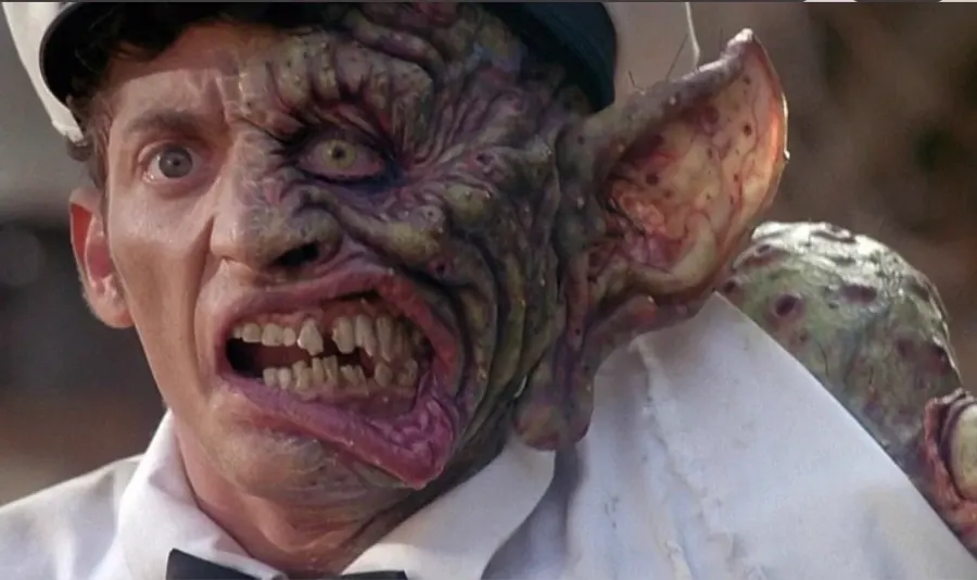 Image shared in a source post about Screaming Mad George or his work.