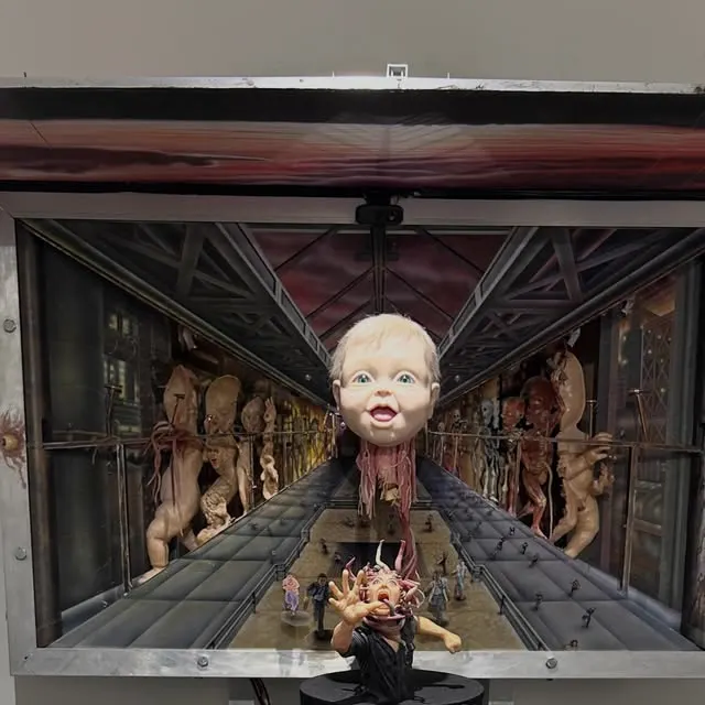 Image published as part of a tribute to Screaming Mad George.