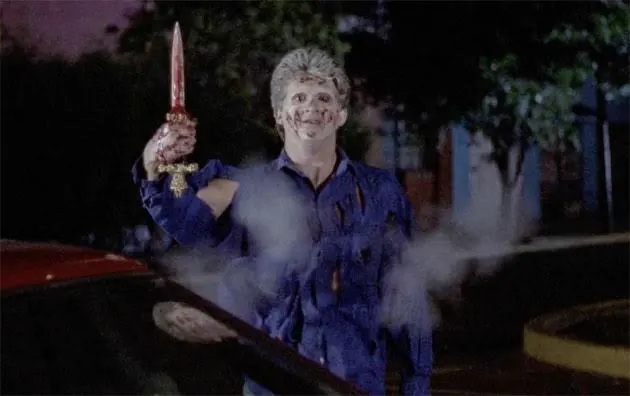 Image shared in a source post about Screaming Mad George or his work.