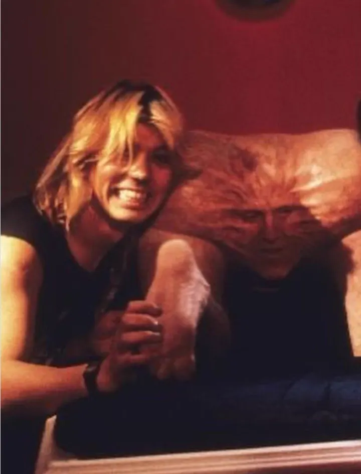 Image shared in a source post about Screaming Mad George or his work.